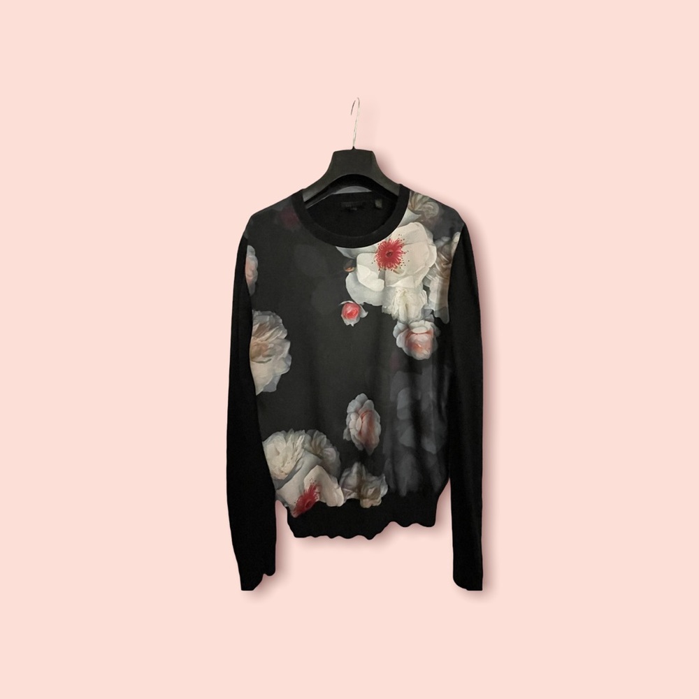 Ted Baker HOLIEE silk front sweater